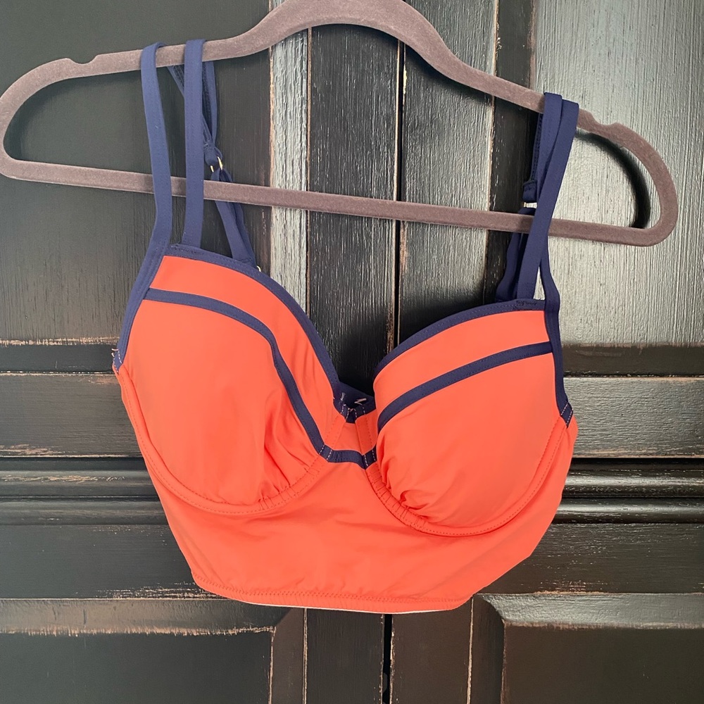 Tommy Bahama Orange and Blue Bikini Swimwear